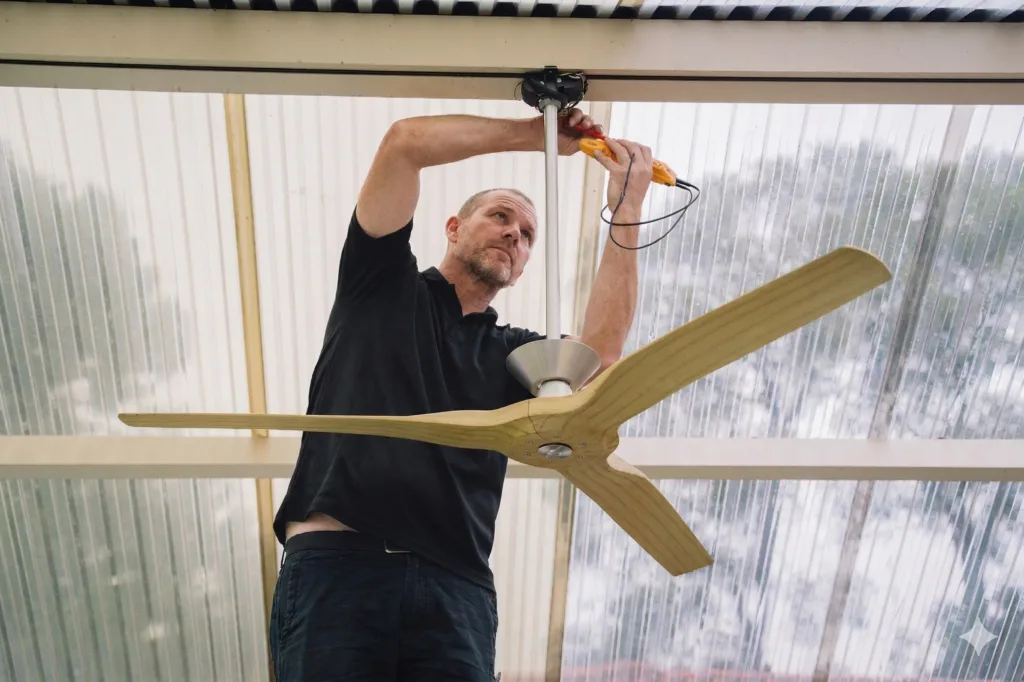Waterloo electrician performing a switchboard upgrade